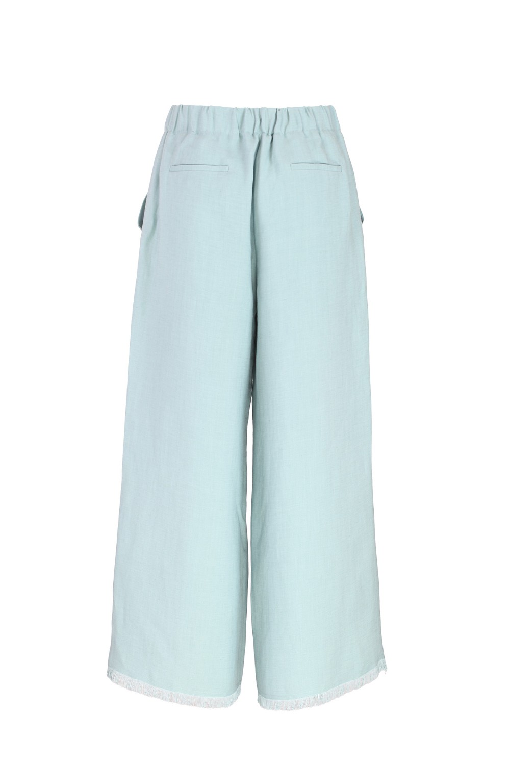 shop ANTONELLI Saldi Pantalone: Antonelli pantaloni "Sam". 
Elastico in vita.
Tsche laterali.
Composizione: 73% viscosa, 27% lino.
Made in Italia.. SAM L8595 935-722 number 7660915